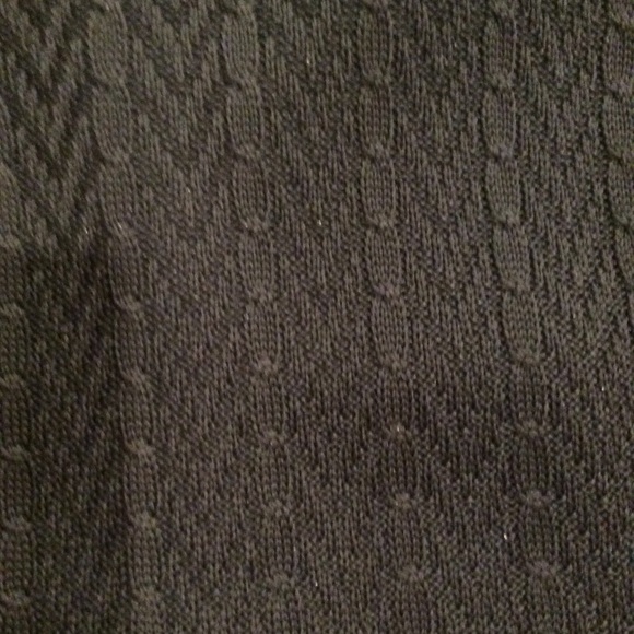 Spyder Major Cable Stryke Black Fleece Lined Knit Full Zip Jacket - Picture 7 of 10